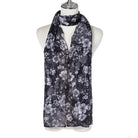 Scarf SC2667 BLACK Scarves and Sarongs Ivys