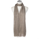 Scarf SC2768 COFFEE Scarves and Sarongs Ivys
