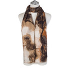 Scarf SC2781 BROWN Scarves and Sarongs Ivys
