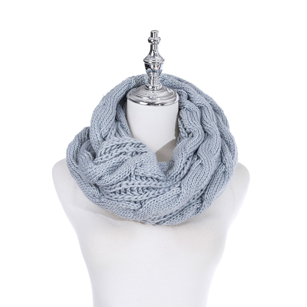 Knit Snood Light Grey - Global Free Style