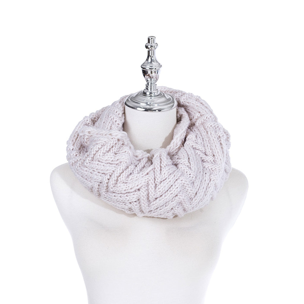 Knit Snood Cream - Global Free Style