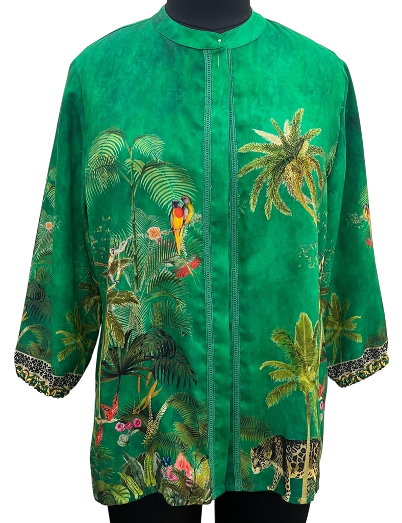 Tropical Shirt Tops Sunkissed