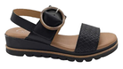 Sydney Wedge Shoe Black - Global Free Style
