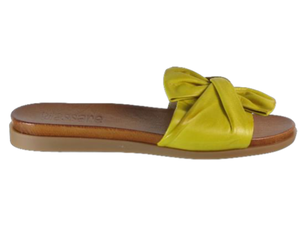 Rilassare Talent Leather Shoe Yellow Shoes Rilassare 39  