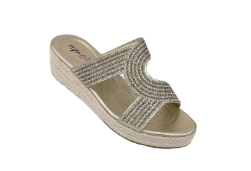 Glitz Wedge Gold Shoes Ameise 36