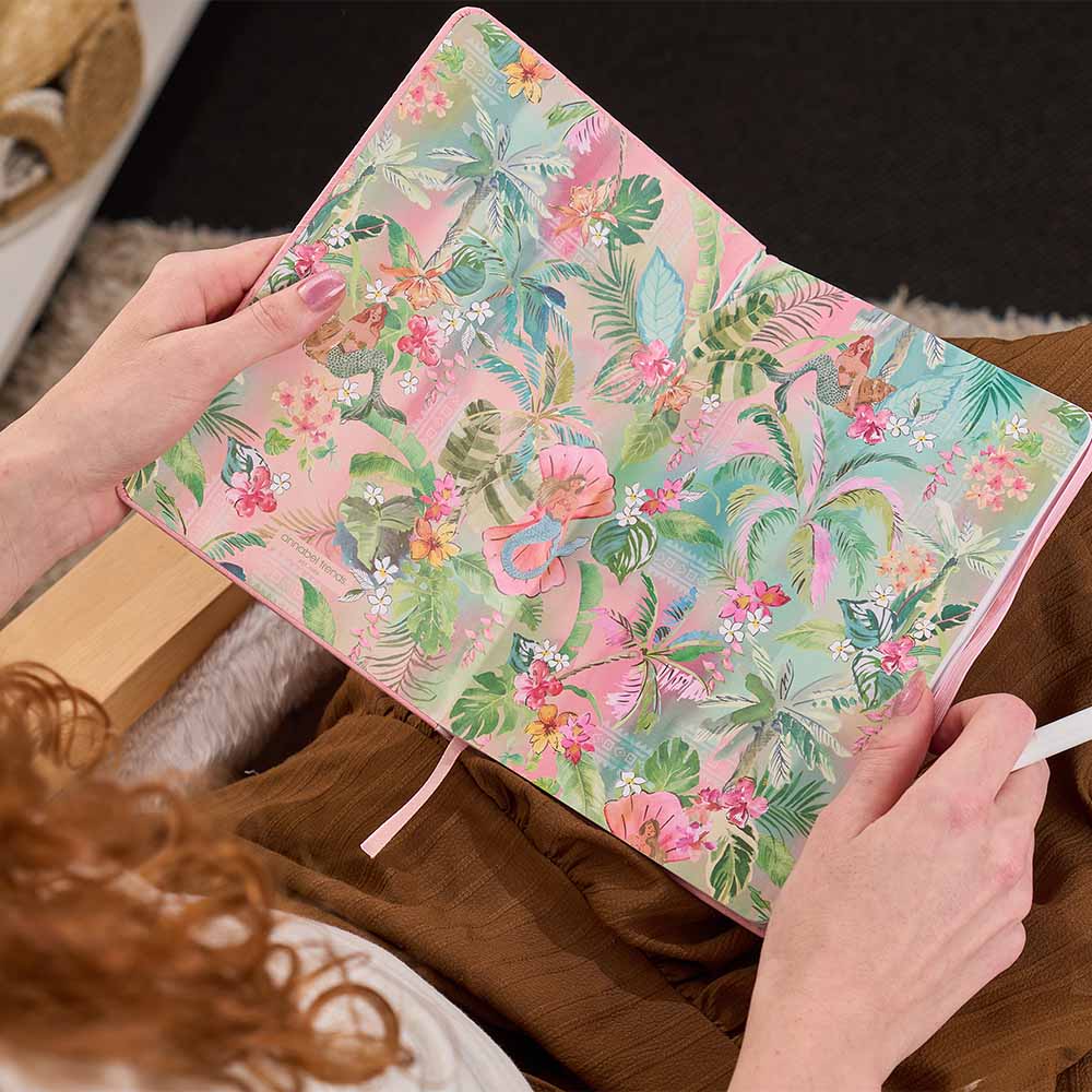 Journal Lined Notebook Tiki Palm Gifts and Accessories Annabel Trends