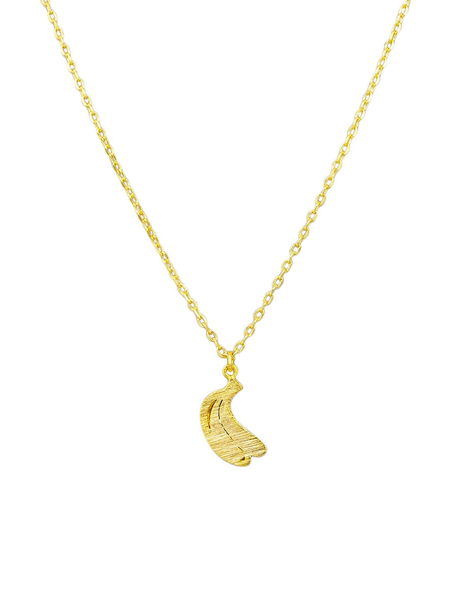 Gold Banana Necklace Necklaces Tiger Tree