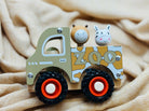 Wooden Zoo Truck Toy with Animal Figurines Gifts and Accessories ToysLink