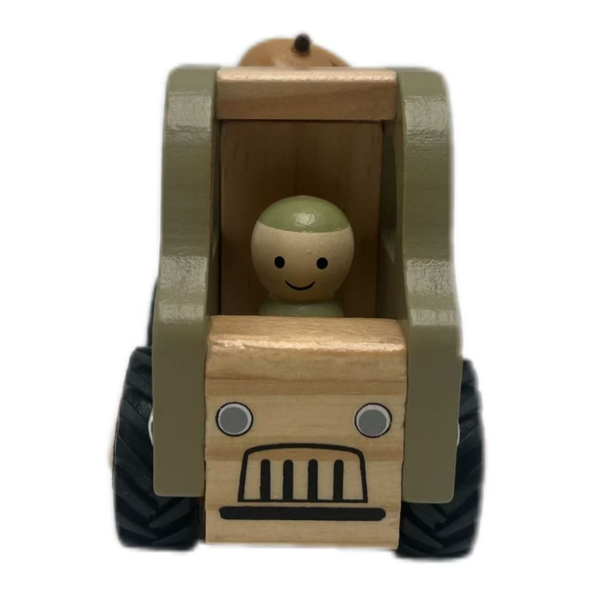 Wooden Zoo Truck Toy with Animal Figurines Gifts and Accessories ToysLink