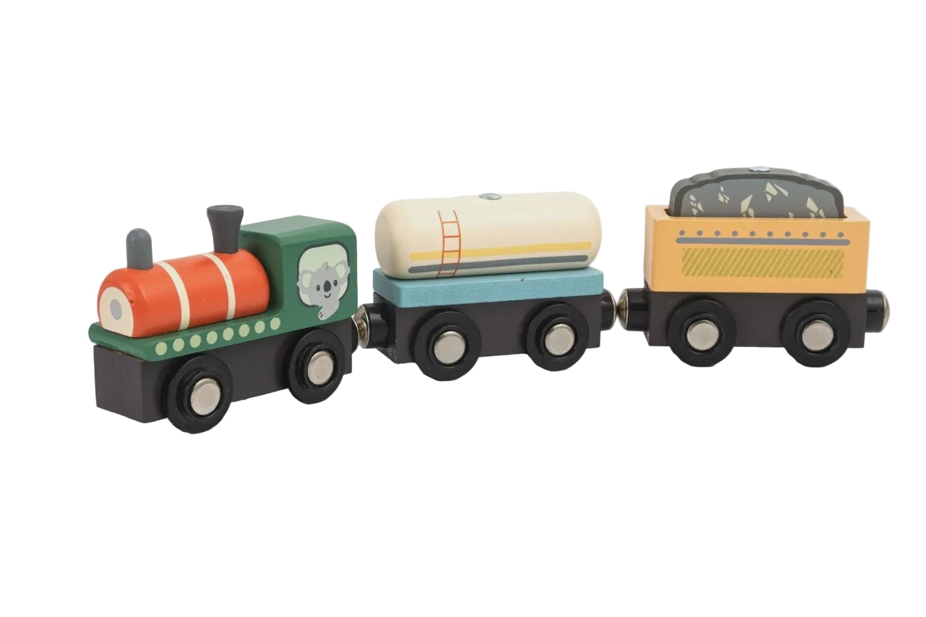 Wooden Magnetic Train Set Little Koala Gifts and Accessories ToysLink