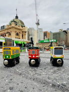 Wooden Magnetic Melbourne Tram Set Gifts and Accessories ToysLink