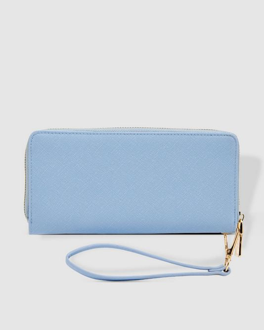 Jessica Cloudy Blue Wallet - Global Free Style