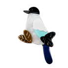 Iris Jay Brooch White Brooches Urban