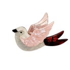 Iris Swallow Brooch Pink Brooches Urban