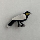 Iris Magpie Brooch Black Brooches Urban