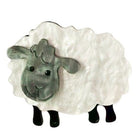 Iris Sheep Brooch White - Global Free Style