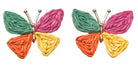 Raffie Butterfly Earring Colourful - Global Free Style