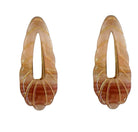 Tortoiseshell Wave Hair Clip Brown - Global Free Style