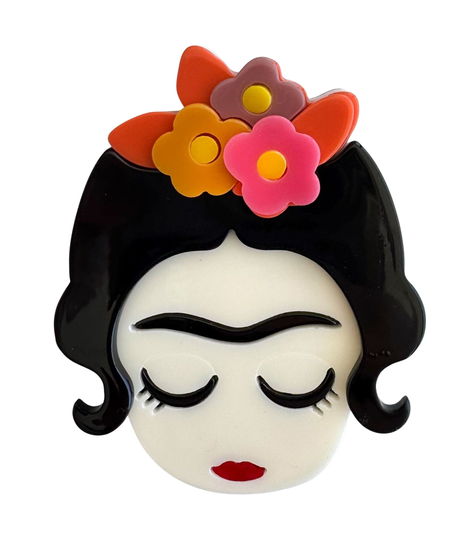 Iris Frida Brooch Colourful Brooches Urban