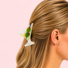 Martini Claw Clip White Gifts and Accessories Urban