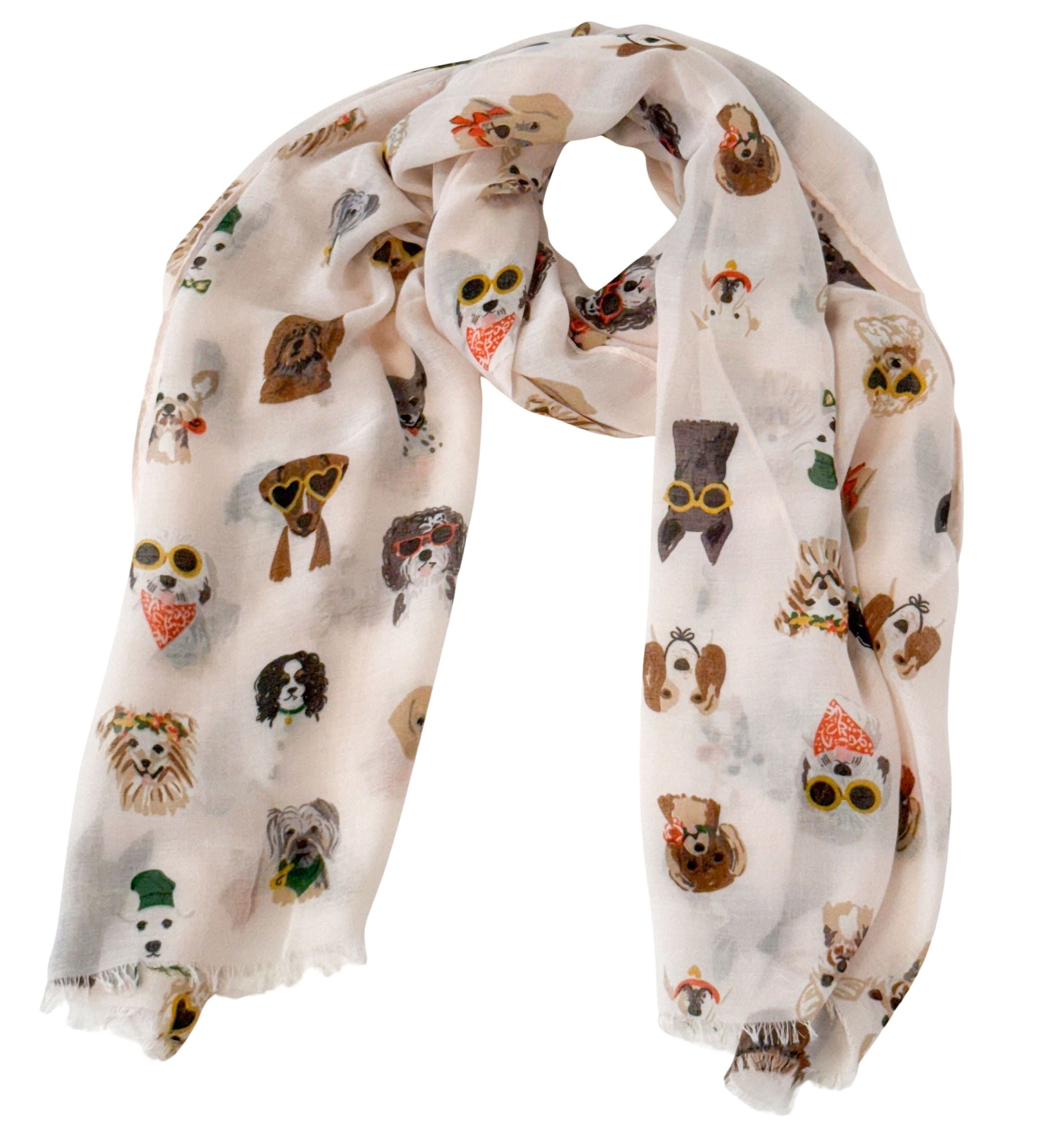 Pooch Scarf Pink 180cm Scarves and Sarongs Urban