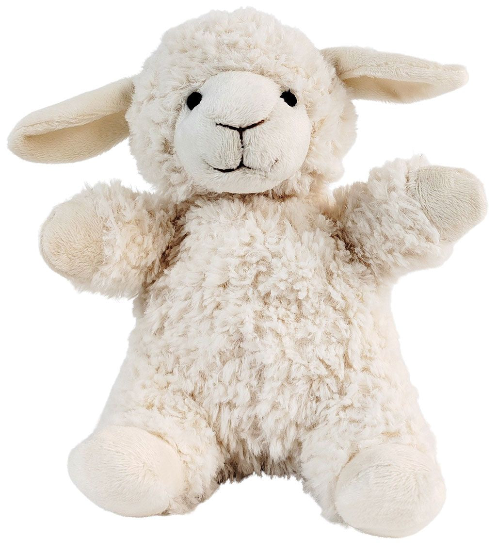 Curly Sheep Soft Toy Whtie 18cm Gifts and Accessories Urban