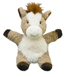 Curly Horse Soft Toy Brown 18cm Gifts and Accessories Urban