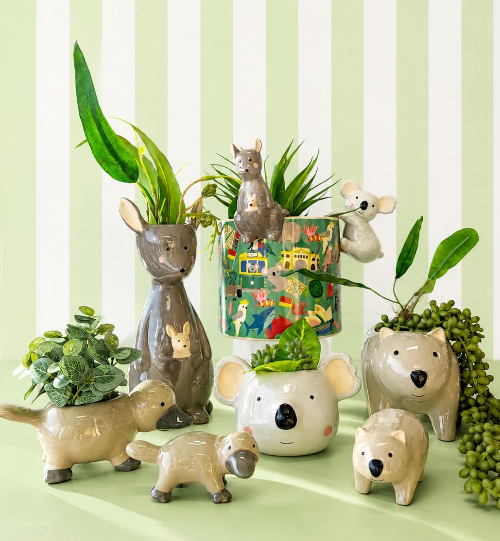 Platypus Planter Brown 15cm - Global Free Style