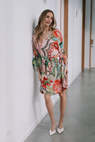 St Tropez Kaftan Dress Print Dresses Joop & Gypsy S(8)