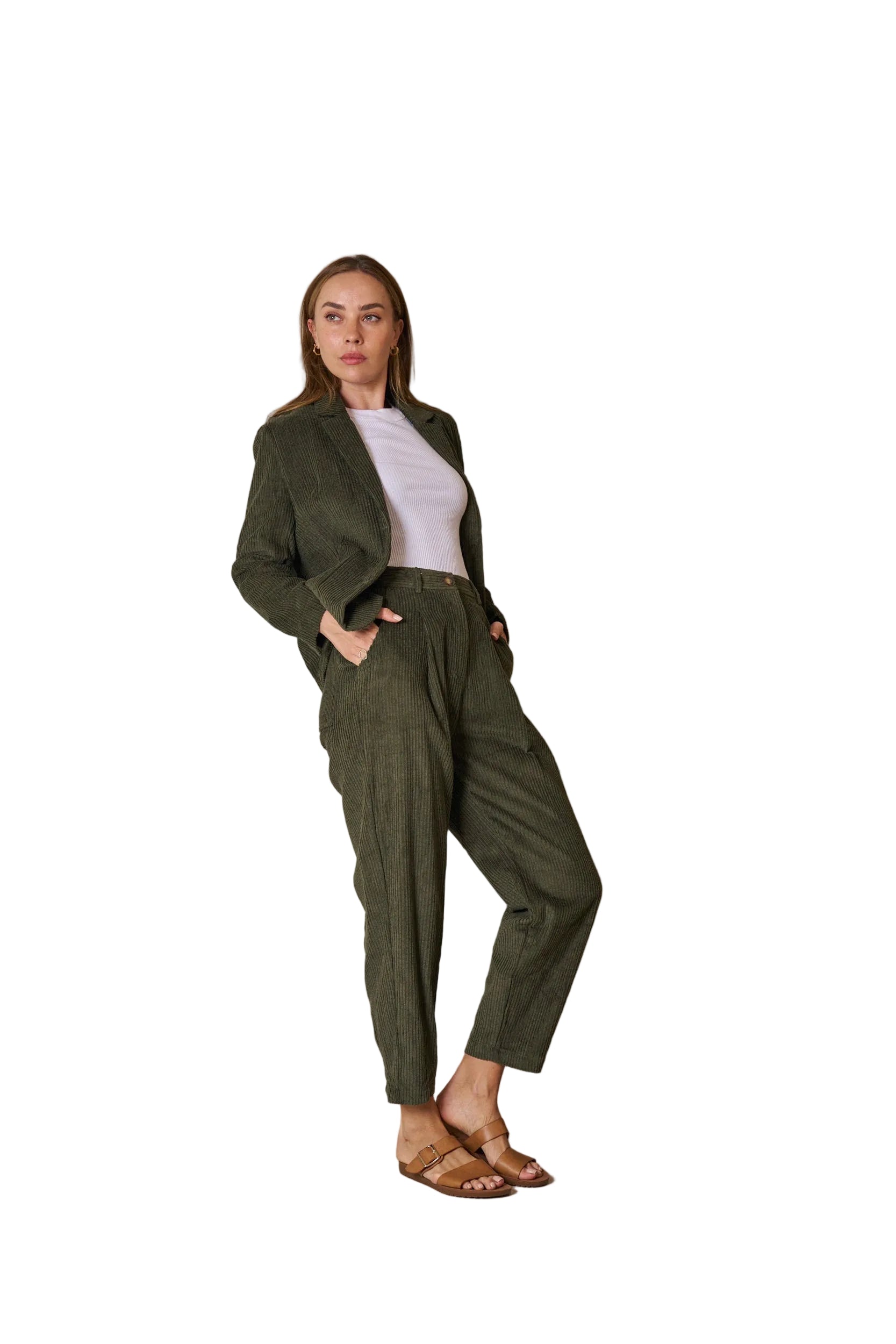 Cord Pant Bottoms Valeria Label 8