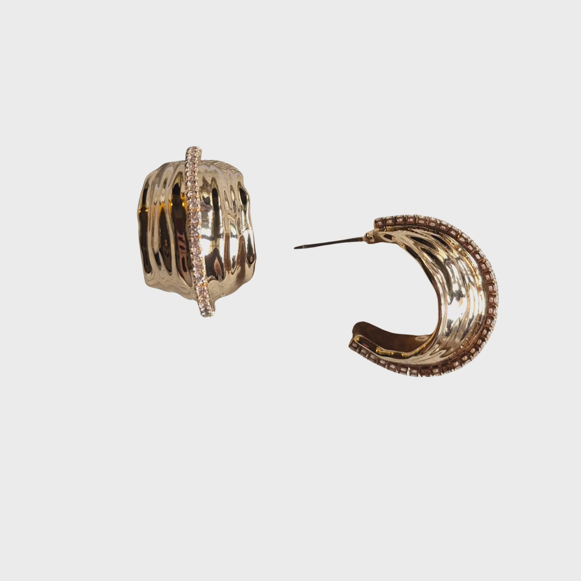 Hoop Earring CL08522GOLD Earrings Zoda