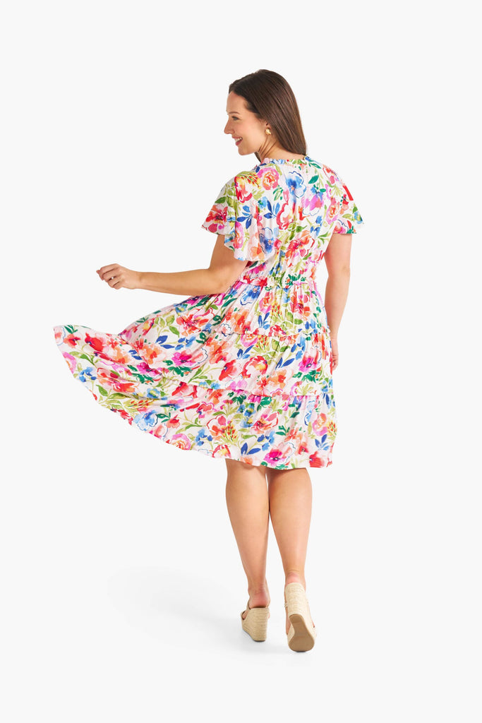 Camellia Joy Dress Multi Floral Dresses Boho   