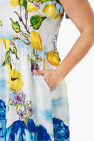 Lemon Breeze Strap Dress Blue Coast Dresses Boho