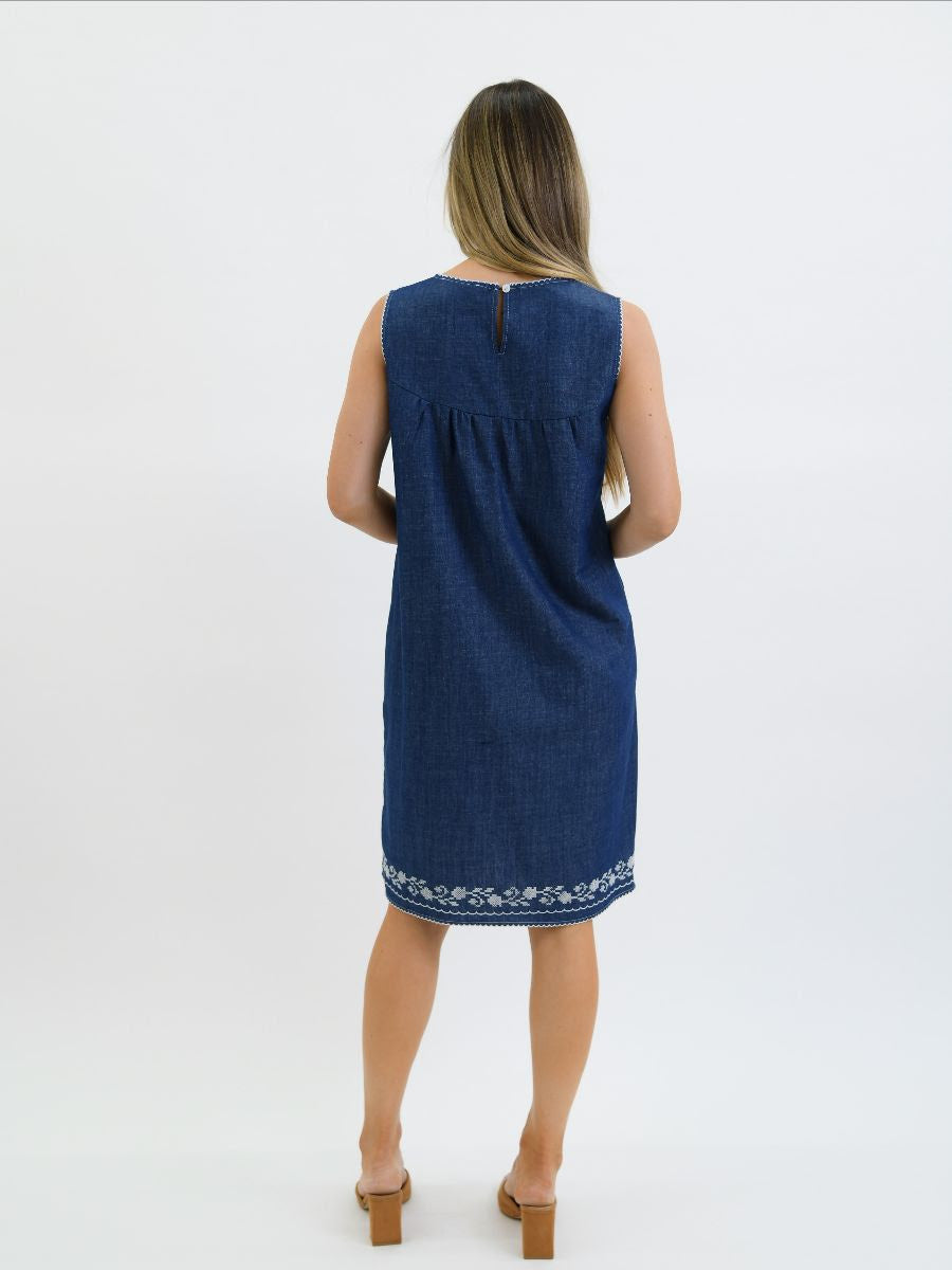 Fern Cotton Dress Denim Dresses Worthier