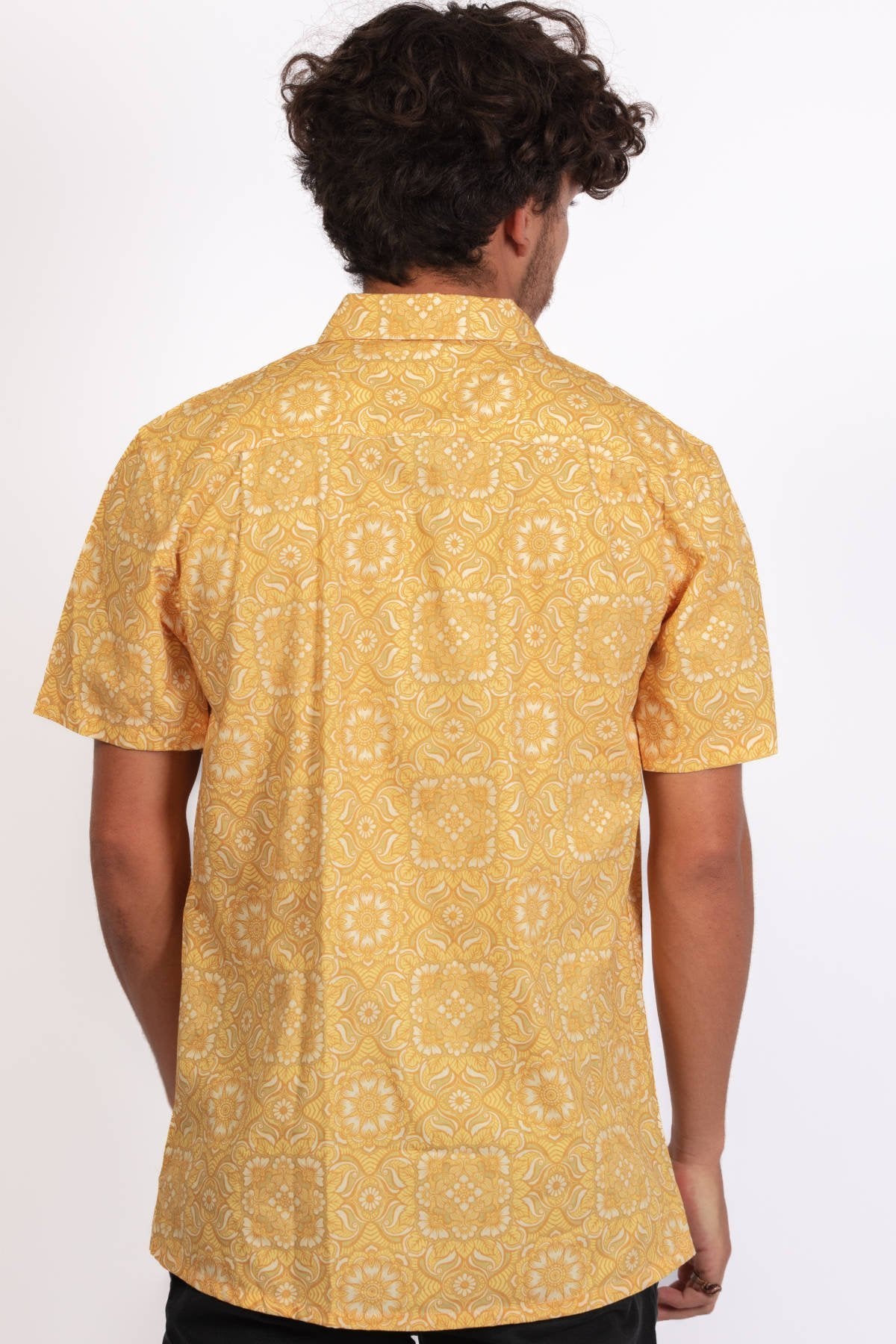 Yellow Shades Mens Shirt - Global Free Style