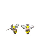 Tiger Tree Busy Bees Stud Earrings Yellow Earrings Tiger Tree   