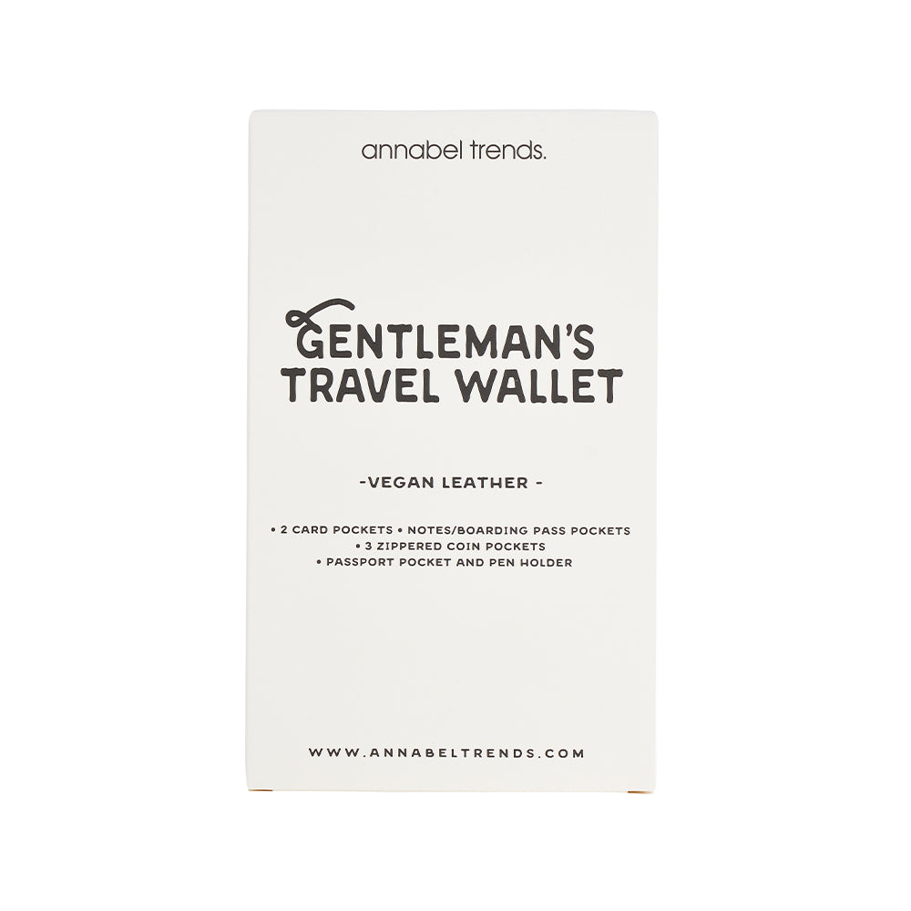 Annabel Trends Gentlemans Travel Wallet - Global Free Style