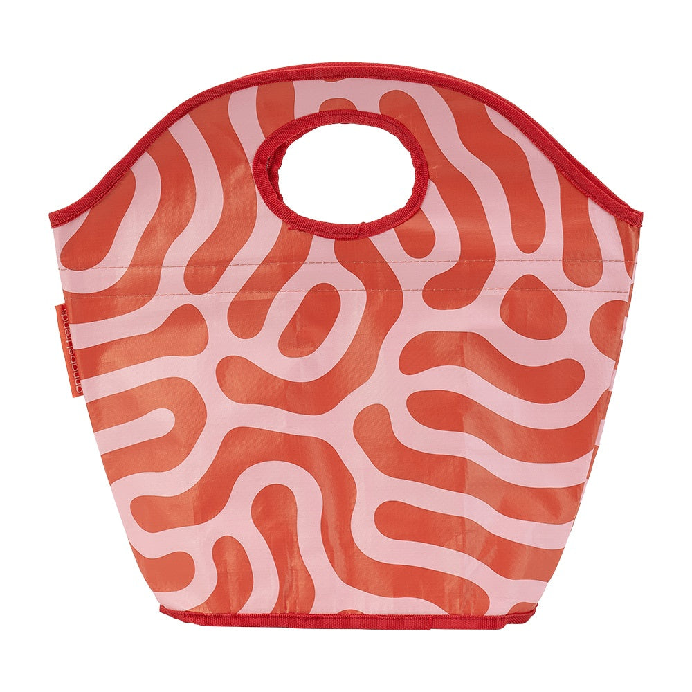 Annabel Trends Lunch Bag Red Squiggle - Global Free Style