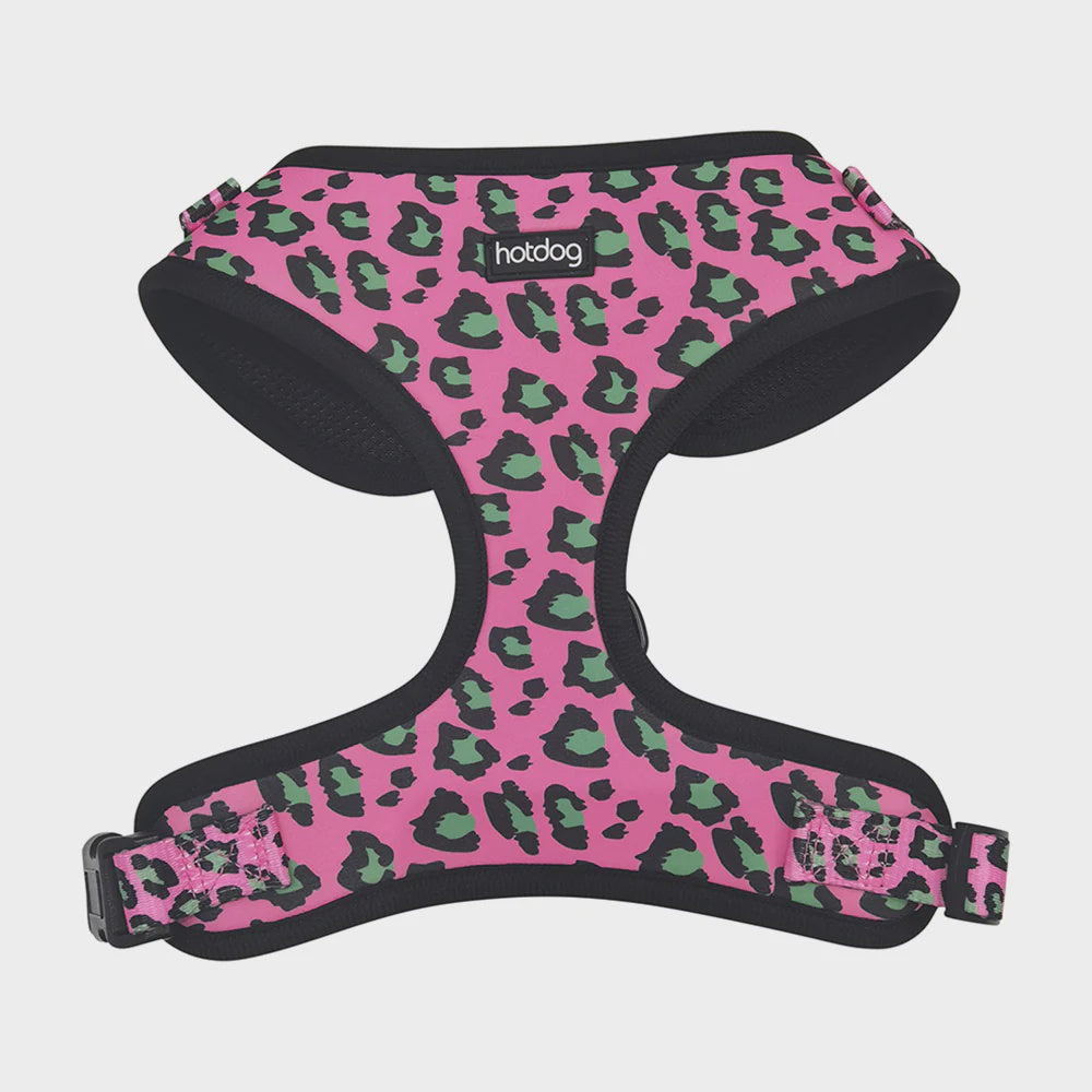 Hot Dog - Harness - Pink Ocelot - Global Free Style