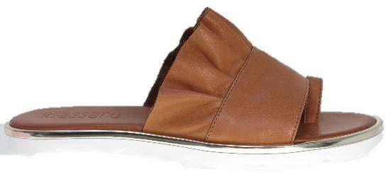 Rilassare Truffle Leather Shoe Tan - Global Free Style