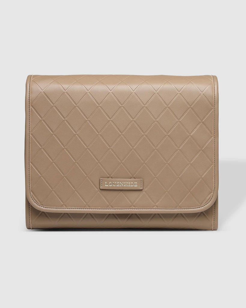Cleo Cosmetic Case Taupe - Global Free Style