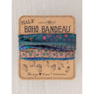 Boho Bandeau Half Folk Floral Border T Bandeau Natural Life   