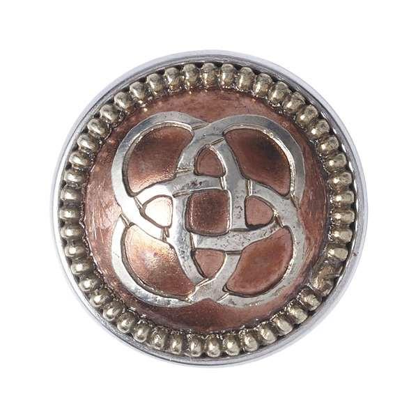 Noosa Amsterdam WHEEL OF LIFE silver/copper Chunk - Global Free Style
