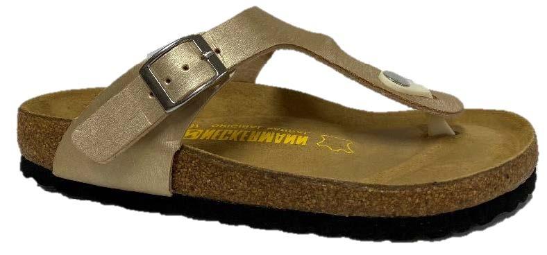 Neckermann Classic Thong Shoe Gold - Global Free Style