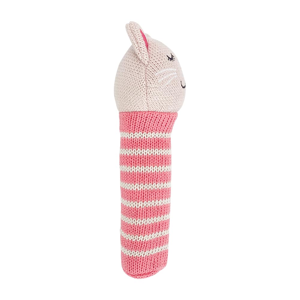 Knit Hand Rattle Kitten Gifts and Accessories Annabel Trends   