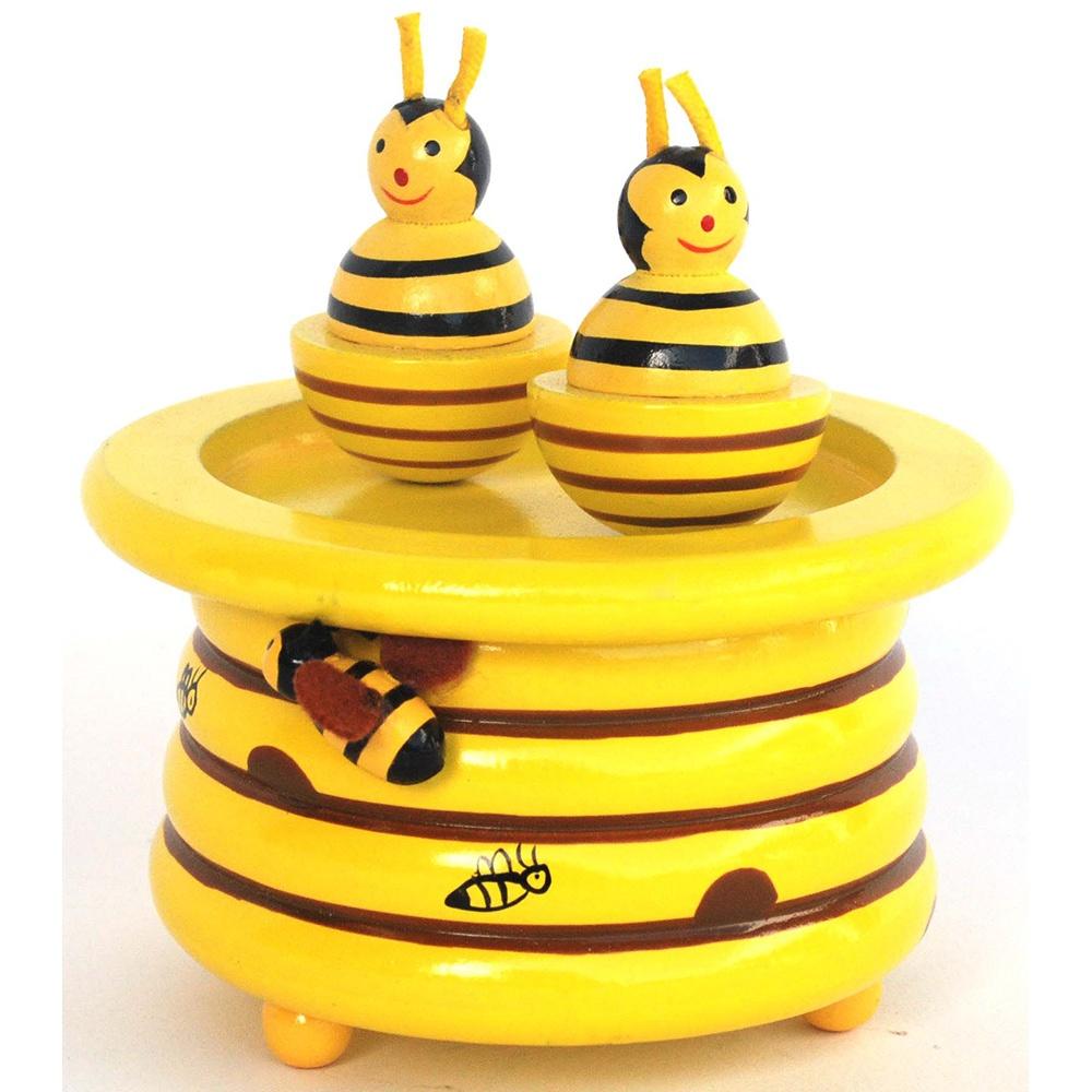 ToysLink Wooden Toy Music Twin Bee - Global Free Style