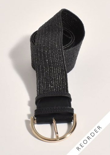 Peta Stretch Belt Black - Global Free Style