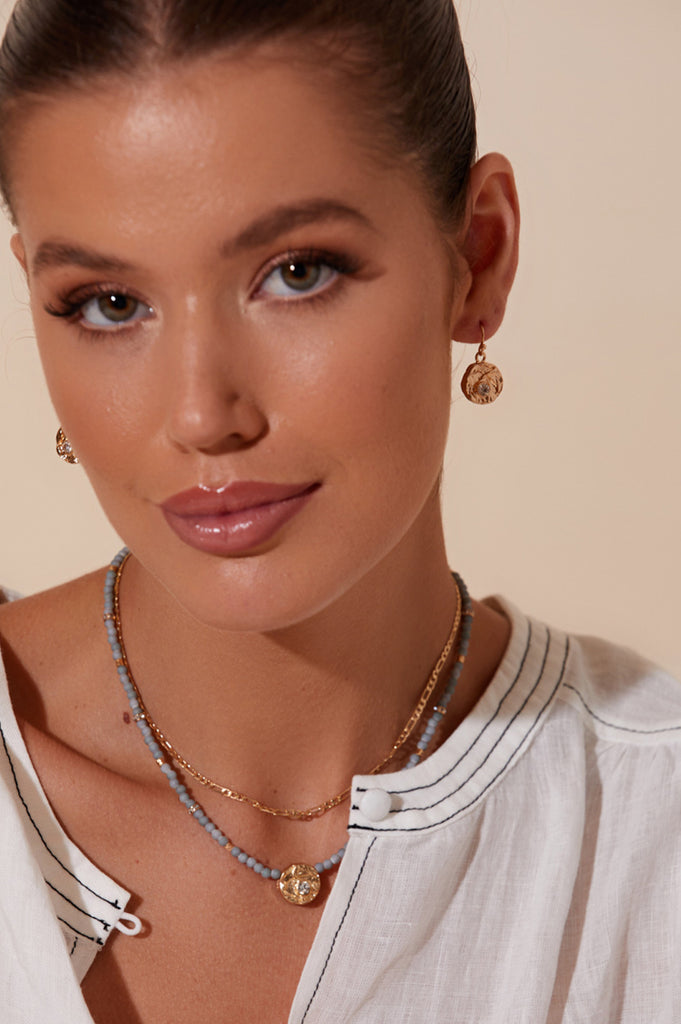 Adorne Dainty Trinket Earrings Gold - Global Free Style