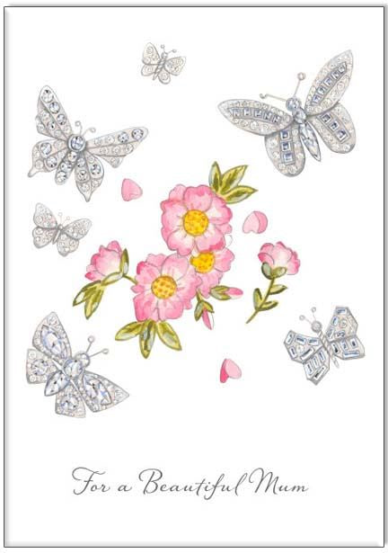 Waterlyn Blossoms and Butterflies - Global Free Style