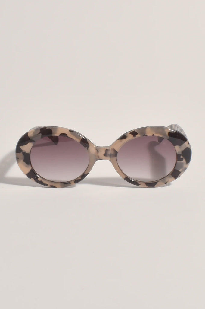 Bastille Oversized Sunglasses Tortoise - Global Free Style